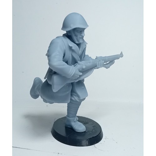 1/32 Greek Soldier Pwith Rifle WWII